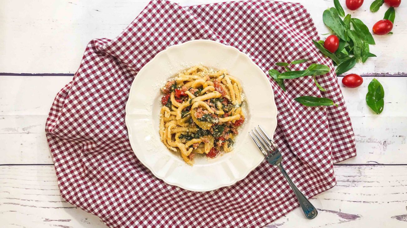 Strozzapreti “alla romagnola” con Lalla