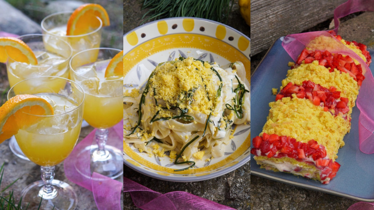 FESTA DELLA DONNA: 3 RICETTE FACILI E VELOCI DA FARE | #menumimosa
